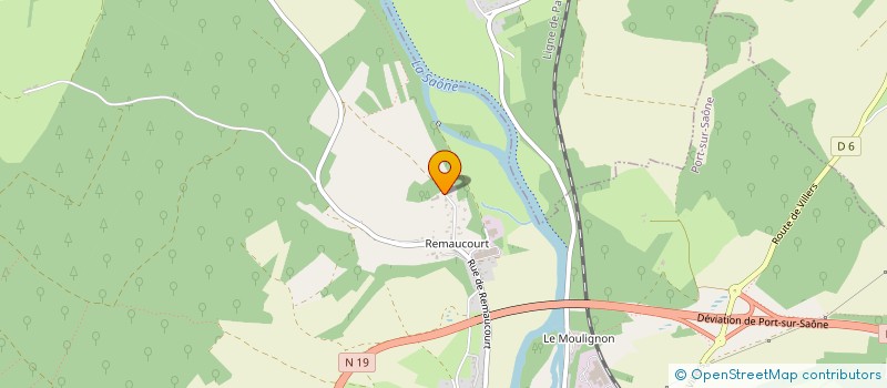 localisation de l'entreprise MONSIEUR GABRIEL ROYER  PORT-SUR-SAONE