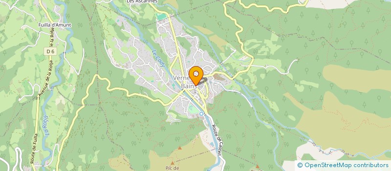 localisation de l'entreprise MONSIEUR GABRIEL SAGETTE  CORNEILLA-DE-CONFLENT