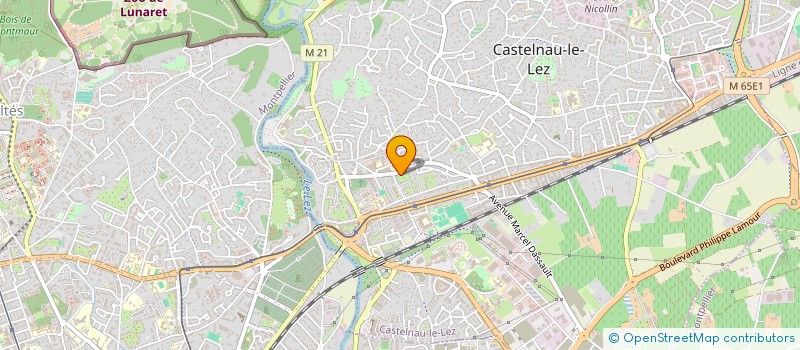 localisation de l'entreprise MONSIEUR GABRIEL SAILLARD à CASTELNAU-LE-LEZ