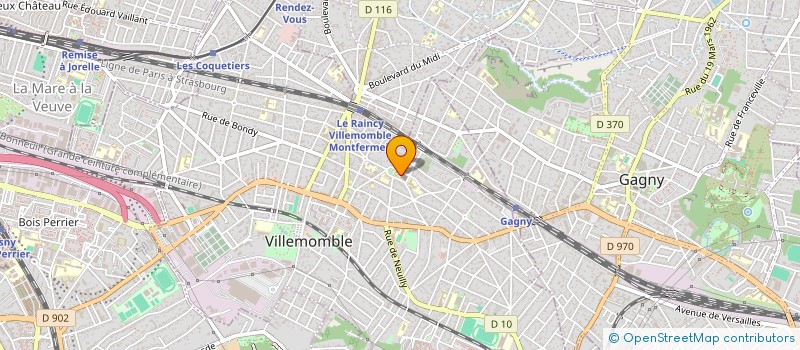 localisation de l'entreprise MONSIEUR GABRIEL SAMPRE à VILLEMOMBLE