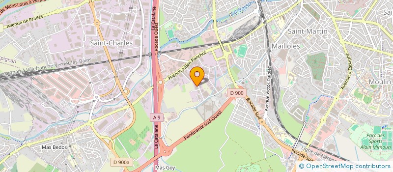 localisation de l'entreprise MONSIEUR GABRIEL SANCHEZ à PERPIGNAN