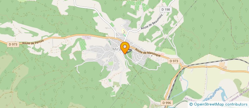 localisation de l'entreprise MONSIEUR GABRIEL SANCHEZ  MIRABEAU