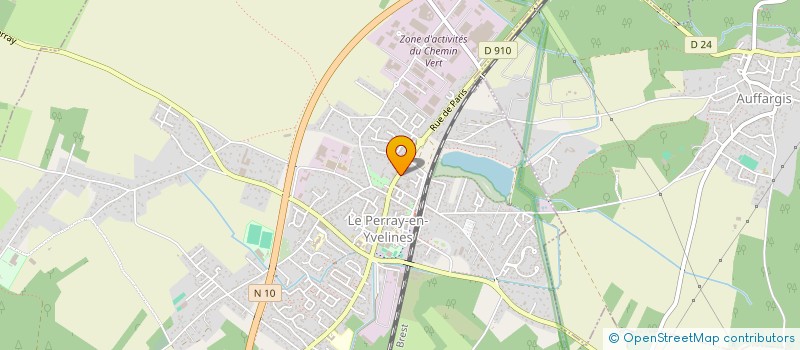 localisation de l'entreprise MONSIEUR GABRIEL SANGLARD  LE PERRAY-EN-YVELINES