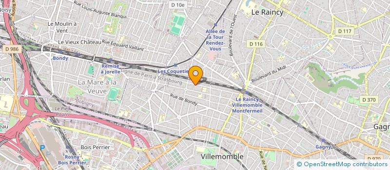 localisation de l'entreprise MONSIEUR GABRIEL SAVEAN à VILLEMOMBLE
