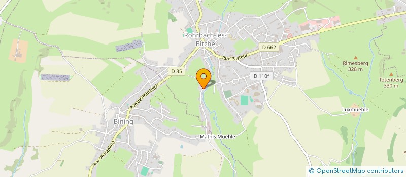 localisation de l'entreprise MONSIEUR GABRIEL SCHEH  ROHRBACH-LES-BITCHE