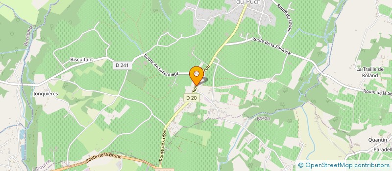 localisation de l'entreprise MONSIEUR GABRIEL SCHIRMEYER  SAINT-GERMAIN-DU-PUCH