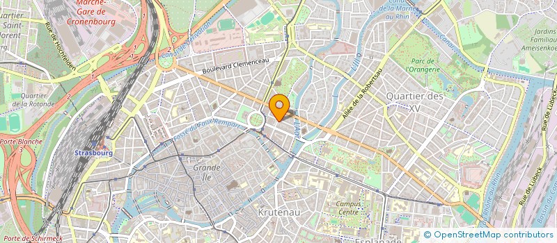 localisation de l'entreprise MONSIEUR GABRIEL SCHWARTZ à STRASBOURG