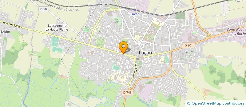 localisation de l'entreprise MONSIEUR GABRIEL SCIAUDEAU à LUCON