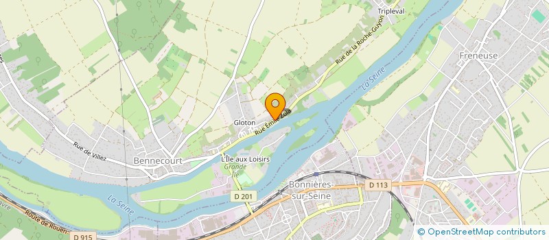 localisation de l'entreprise MONSIEUR GABRIEL SEBASTIEN RANTY  BENNECOURT