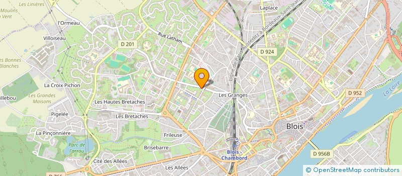 localisation de l'entreprise MONSIEUR GABRIEL SEGRET  BLOIS