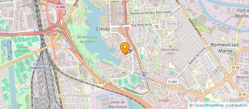 localisation de l'entreprise MONSIEUR GABRIEL SERRAF à CRETEIL