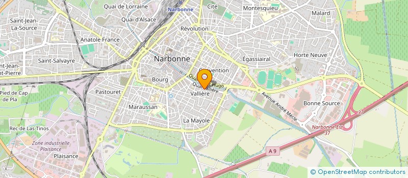 localisation de l'entreprise MONSIEUR GABRIEL SETRUK à NARBONNE