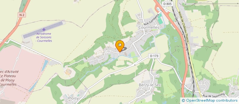 localisation de l'entreprise MONSIEUR GABRIEL SEZNEC  COURMELLES