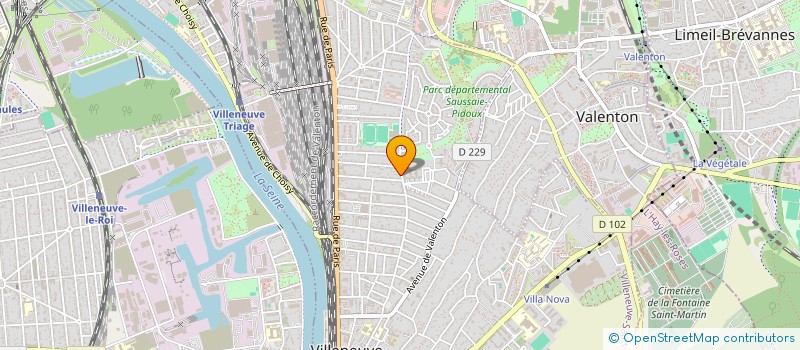 localisation de l'entreprise MONSIEUR GABRIEL SORESCU à VILLENEUVE-SAINT-GEORGES