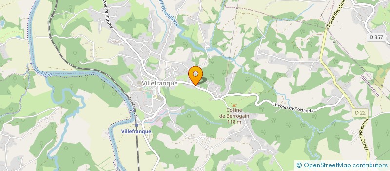 localisation de l'entreprise MONSIEUR GABRIEL SORS à VILLEFRANQUE