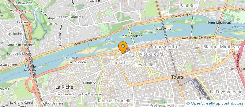 localisation de l'entreprise MONSIEUR GABRIEL SOTIR  TOURS