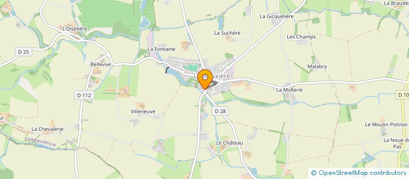 localisation de l'entreprise MONSIEUR GABRIEL SOUDRILLE  LOIREAUXENCE