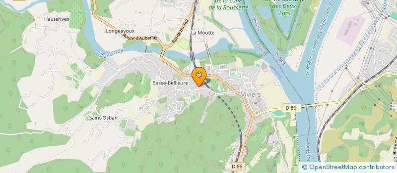 localisation de l'entreprise MONSIEUR GABRIEL SOULEYRE  VIVIERS