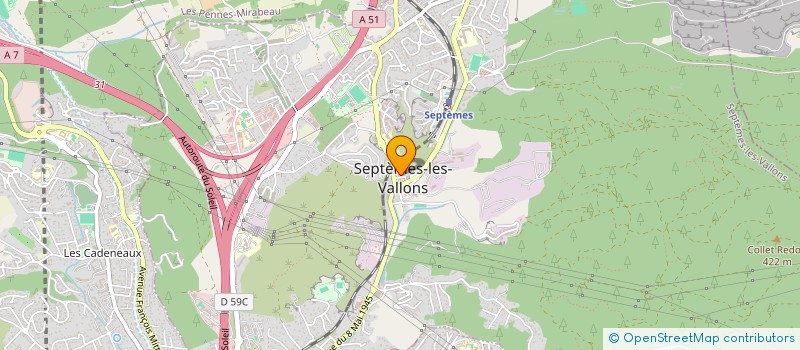 localisation de l'entreprise MONSIEUR GABRIEL SOULIE à SEPTEMES-LES-VALLONS