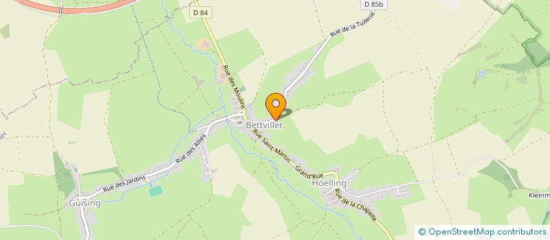 localisation de l'entreprise MONSIEUR GABRIEL STAB  BETTVILLER