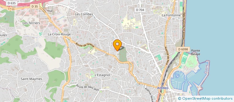 localisation de l'entreprise MONSIEUR GABRIEL STAR  ANTIBES