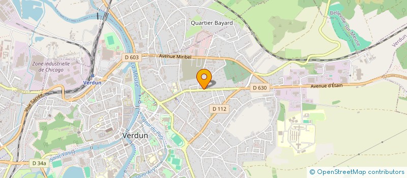 localisation de l'entreprise MONSIEUR GABRIEL STIEL  VERDUN