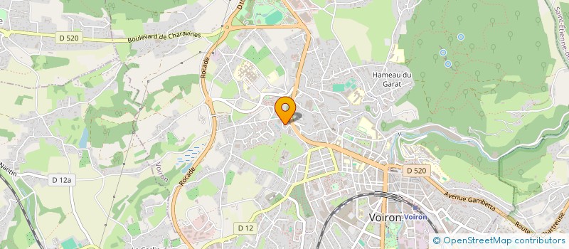 localisation de l'entreprise MONSIEUR GABRIEL STOICA à VOIRON