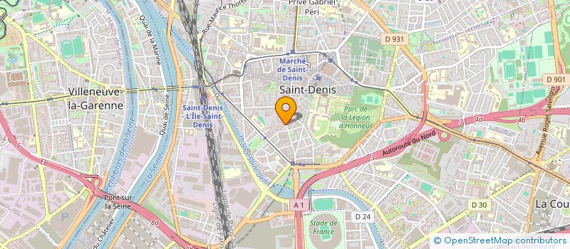 localisation de l'entreprise MONSIEUR GABRIEL SUDRES  SAINT-DENIS