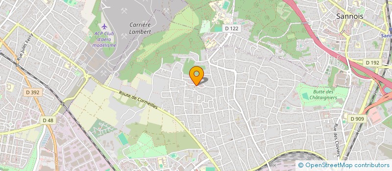 localisation de l'entreprise MONSIEUR GABRIEL SUSAN  ARGENTEUIL