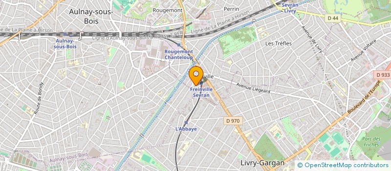localisation de l'entreprise MONSIEUR GABRIEL TAFFOUREAU à SEVRAN