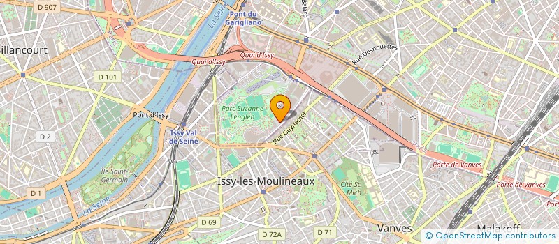 localisation de l'entreprise MONSIEUR GABRIEL TAVEAU  PARIS