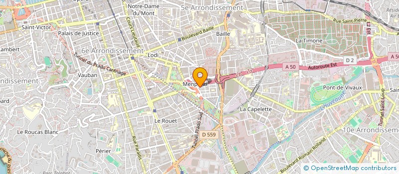 localisation de l'entreprise MONSIEUR GABRIEL TCHERNIACK à MARSEILLE