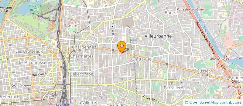 localisation de l'entreprise MONSIEUR GABRIEL TEBOUL à VILLEURBANNE