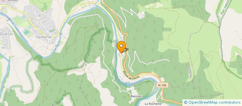 localisation de l'entreprise MONSIEUR GABRIEL TEIXEIRA  ISPAGNAC