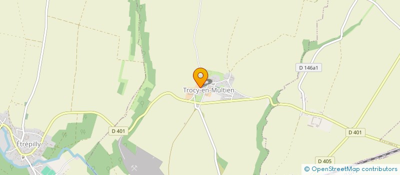 localisation de l'entreprise MONSIEUR GABRIEL TETARD  OCQUERRE