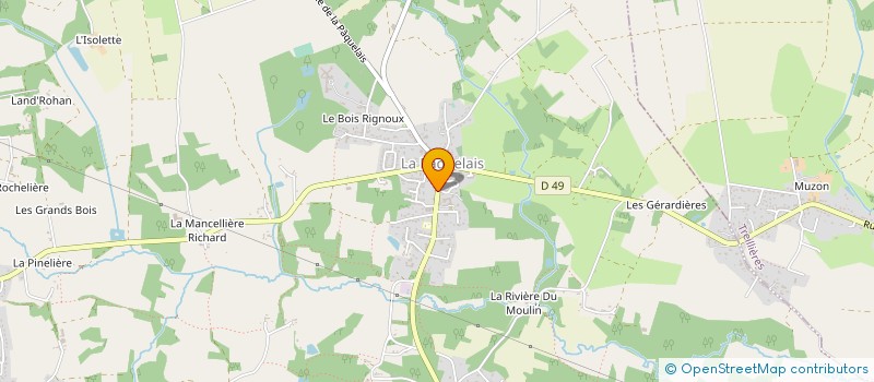 localisation de l'entreprise MONSIEUR GABRIEL THEBAUD à VIGNEUX-DE-BRETAGNE