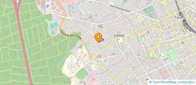 localisation de l'entreprise MONSIEUR GABRIEL THIRION  LAXOU