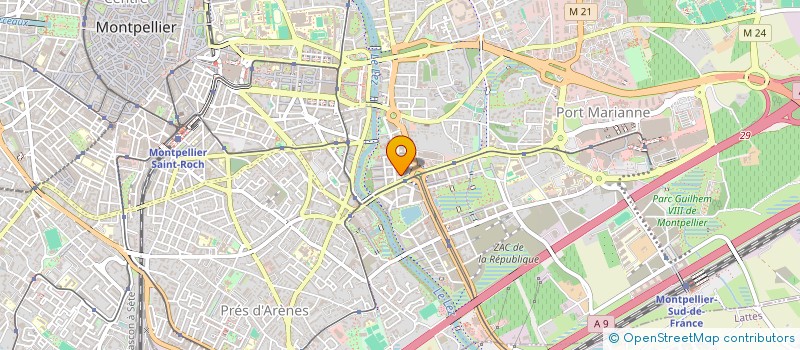 localisation de l'entreprise MONSIEUR GABRIEL TIHANGE à MONTPELLIER