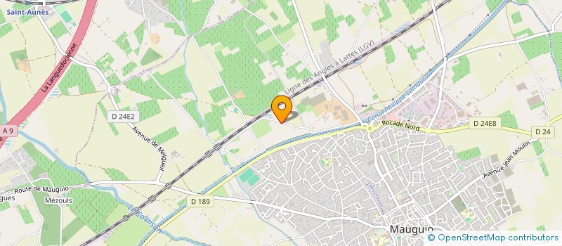 localisation de l'entreprise MONSIEUR GABRIEL TORRENTES  MAUGUIO