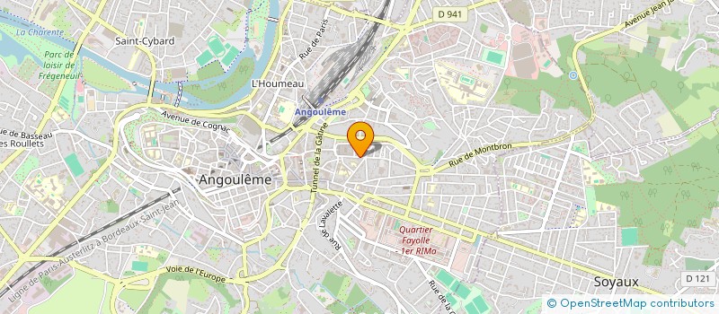 localisation de l'entreprise MONSIEUR GABRIEL TOURAINE à ANGOULEME