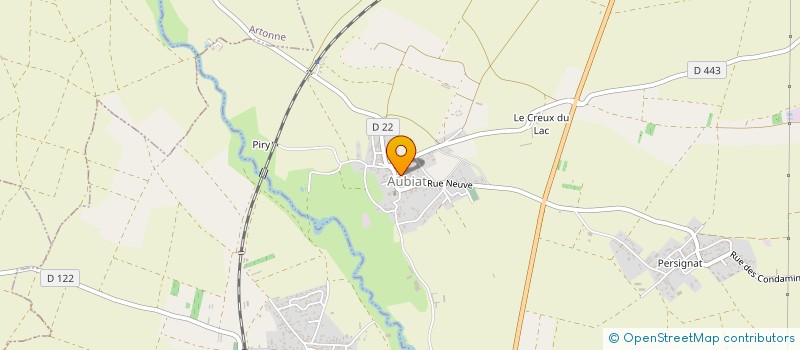 localisation de l'entreprise MONSIEUR GABRIEL VANDENBUSSCHE  AUBIAT