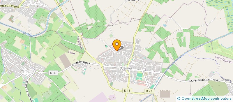 localisation de l'entreprise MONSIEUR GABRIEL VARGAS  LEUCATE