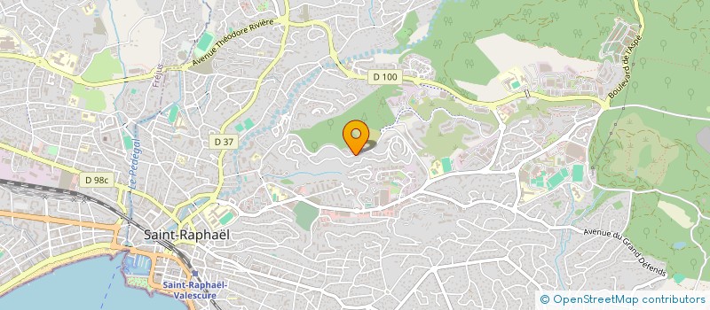 localisation de l'entreprise MONSIEUR GABRIEL VARGAS GALLARDO  SAINT-RAPHAEL