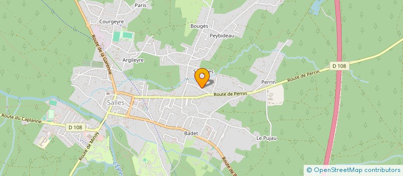 localisation de l'entreprise MONSIEUR GABRIEL VELAZCO  SALLES
