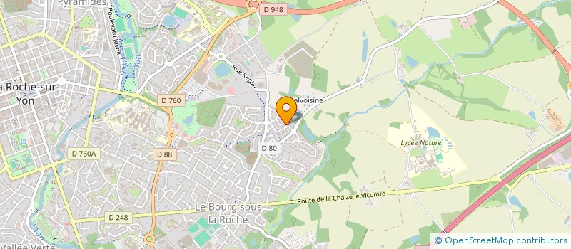 localisation de l'entreprise MONSIEUR GABRIEL VIARD à ROCHE SUR YON (LA)