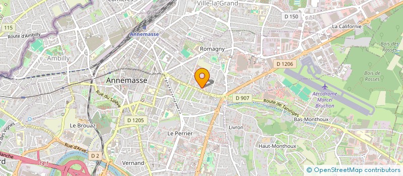 localisation de l'entreprise MONSIEUR GABRIEL VIECILI DE SOUZA  ANNEMASSE