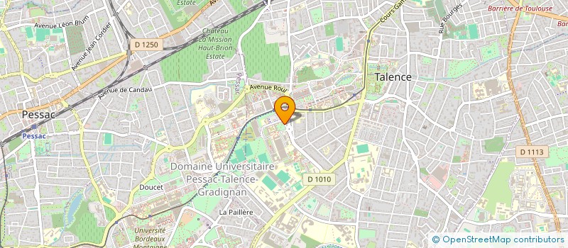 localisation de l'entreprise MONSIEUR GABRIEL VIEIRA CAMPOS  TALENCE