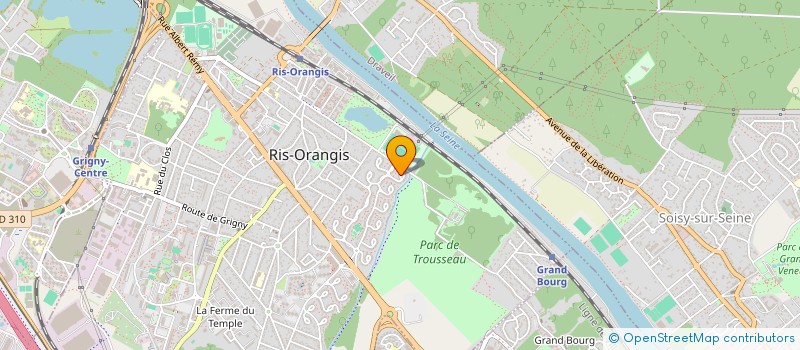 localisation de l'entreprise MONSIEUR GABRIEL VINCENT PERIES à RIS-ORANGIS