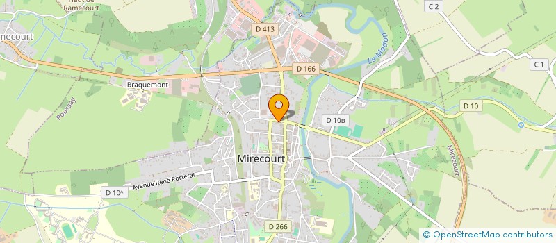 localisation de l'entreprise MONSIEUR GABRIEL VIZIRU  MIRECOURT