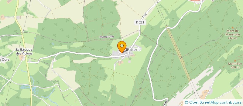 localisation de l'entreprise MONSIEUR GABRIEL VUILLECARD  TREPOT